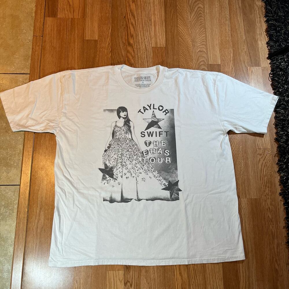 Taylor‎ Swift The Eras Tour Genuine Merch White Sz 3XL NEW